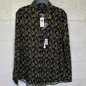Paisley & Gray Men's Samuel SlimFit Floral Button-Down Shirt Garden night XL $95